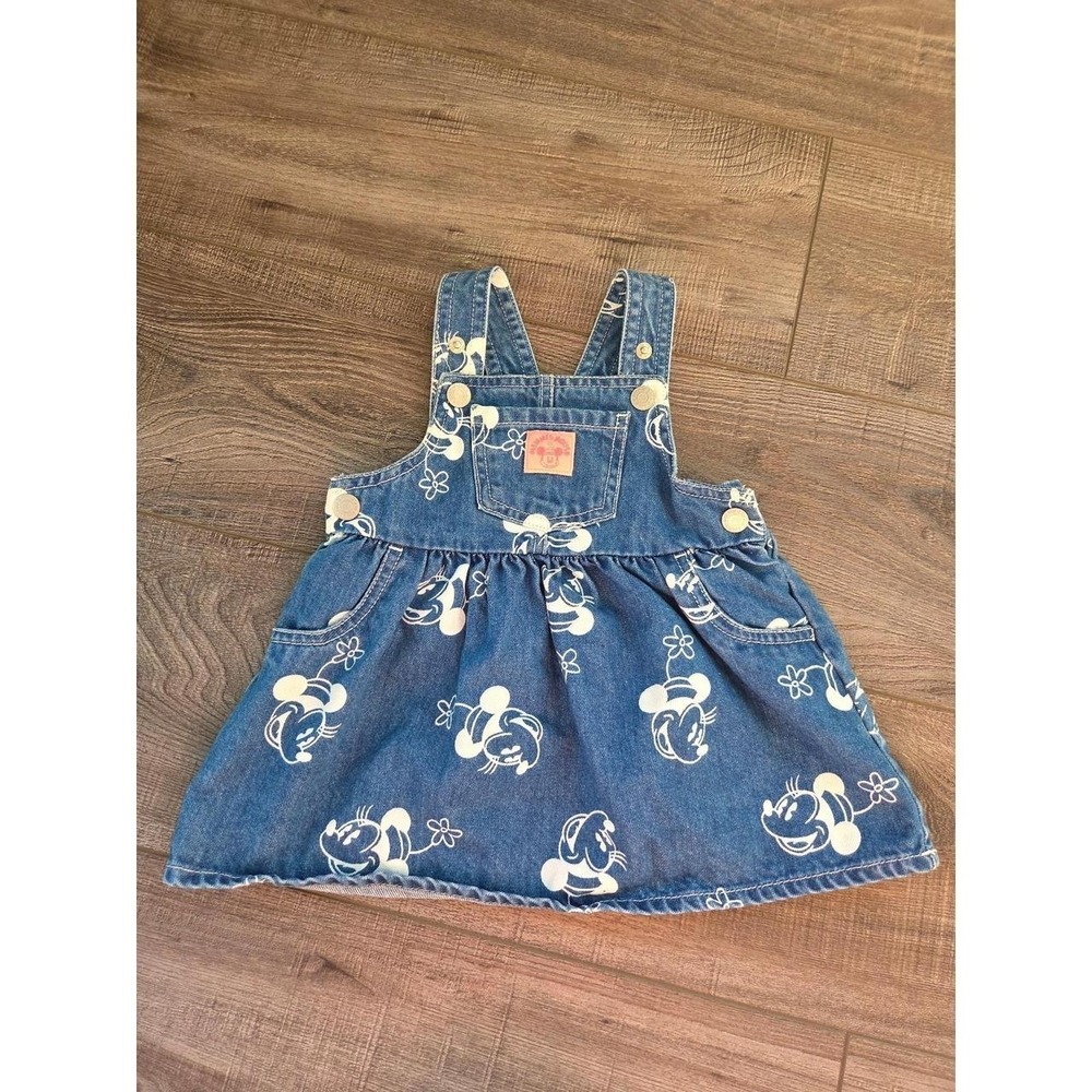 H&m‎ baby girl disney shortalls 6 mos